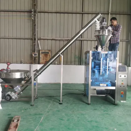 Automatic VFFS Bagging Machine for Peanut Powder Snacks (500G)