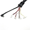Cablaggio personalizzato multi-ramo M16 a 12 pin con micro USB