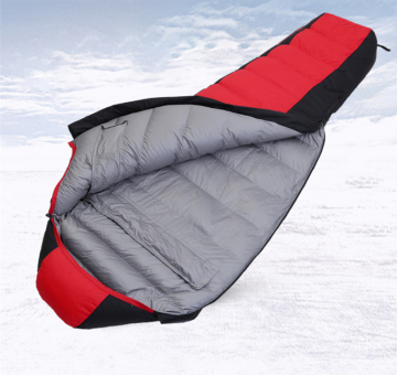 Ultra-light Waterproof 4-Season Mummy Sleeping Bag for Camping