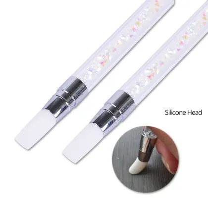 Single New Product: Nail Art Brush Pen Shape Acrylic Dotting Tools for DIY Manicure