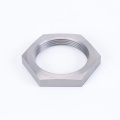 Stainless Steel Hex Cap Nut Steel Chamfered hexagonal thin lock nuts Supplier