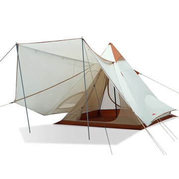 Automatic Pop Up Indian Yurt Tent - Waterproof & UV Protection for 1-2 Persons