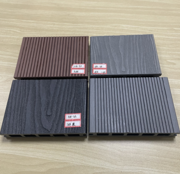Decking da esterno in plastica in legno diretto di fabbrica (WPC) di colore esterno