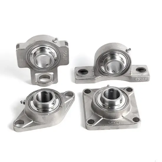 Pillow Block Bearings UCF204 UCF205 UCF206 UCF208 Flange Bearing Units