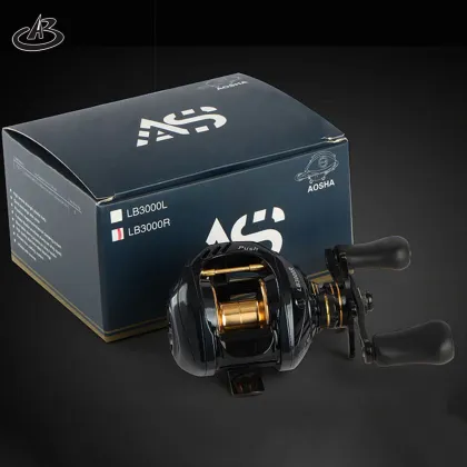 LB3000 MAX Drag 6kg, 7.2:1 Ratio Heavy Duty Baitcasting Fishing Reels