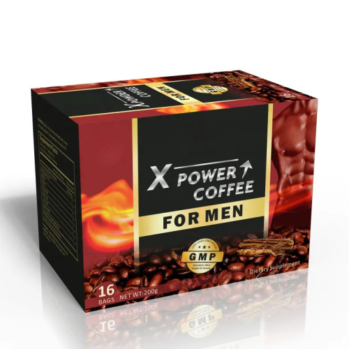 Îmbunătățirea masculină Boost Energy Maca Coffee Pudră