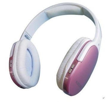 Red, Purple, Blue, Brown, Black, White 6 Colors And Card Wireless Headphones With Mic