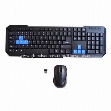 Keyboard and Mouse Combo, Compatible with Microsoft's Windows 98, 2000, XP, Vista, 7