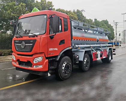 Dongfeng 6*2 Special Goods Sulfuric Acid Tank Truck