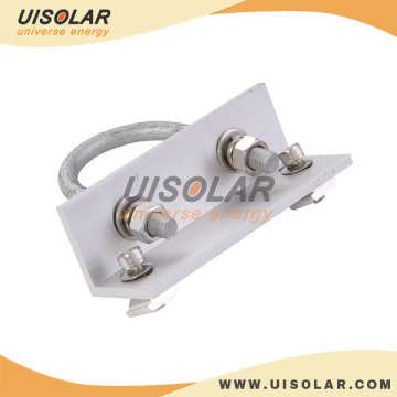 U-Type Bolt Steel Material PV Solar Mounting Connectors