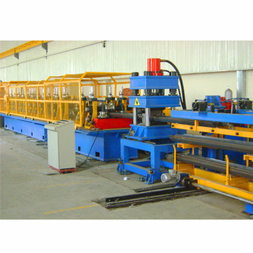 High-Speed Guardrail Plate Roll Forming Machine