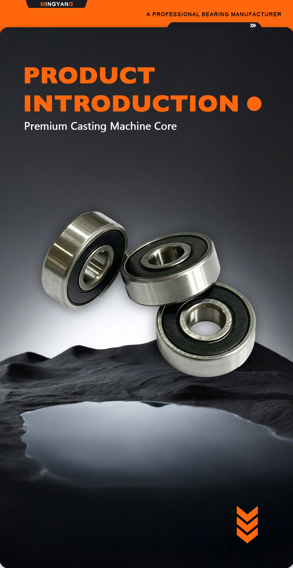 608 2RS Shielded Deep Groove Bearing x