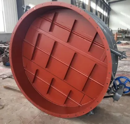 exhaust gas and smoke Louver Ventilation Butterfly Valve