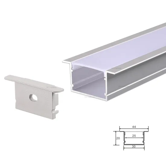 Affordable LED Illuminated Bookcase, Cabinet, and Wardrobe Frame in Extruded Aluminum Profile