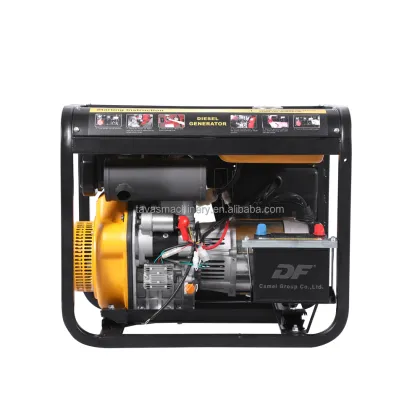 Open Rack Electric Start Single Cylinder Lutian Edon Diesel Generator by Doosan