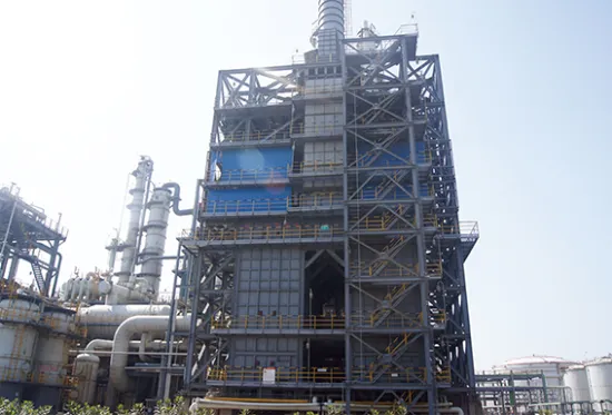 Steam superheater for Ethylbenzene Unit