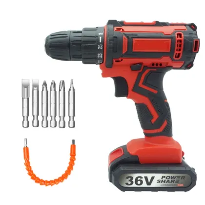Brand New Mini Hand Electric Drill Tool Set 21V Battery Hammer Drill