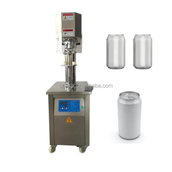 Semi-Automatic White Bread Tin Can Sealer Machine