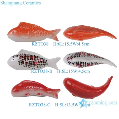 Jingdezhen High-Quality Goldfish Ceramic Decoration