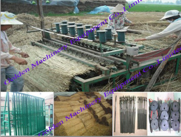Rice Wheat Straw Reed Knitting Mattress Making Maker Machine (WSZX)