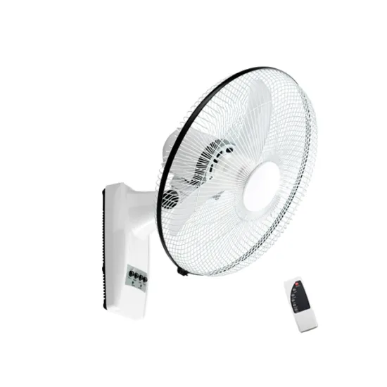 16/14 Inch 12V Rechargeable Oscillating Wall Fans with Light