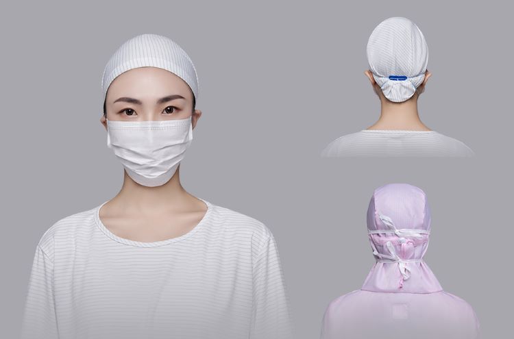 Enkel användning - Cleanroom Facemasks