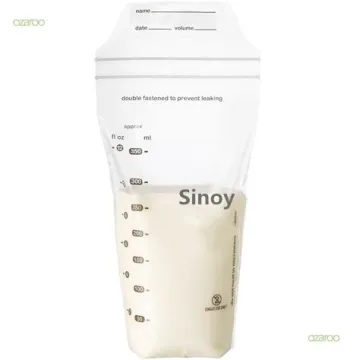 safe BPA free ziplock breast milk storage bag