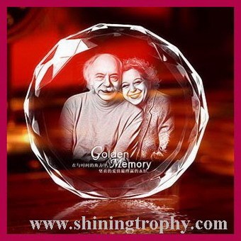 wholesale laser crystal gift HDG1004