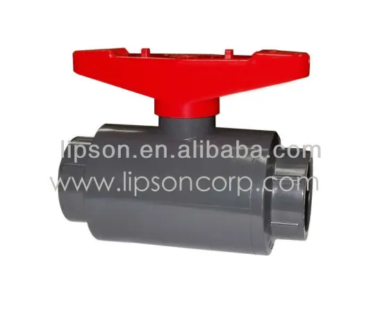 PVC two-piece ball walves