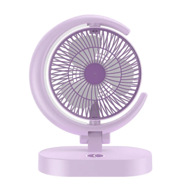 USB Desk Fan: Portable Small Fan with 3 Speeds and Strong Airflow