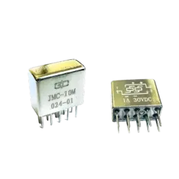Aviation DPDT Metal Relay JMC-10M 27V