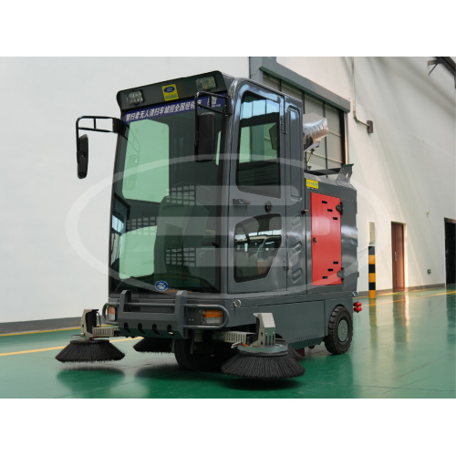 Autonomous power floor sweeper