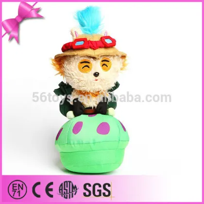 custom cartoon hero Alliance morte doll league of legends lol teemo plush toy