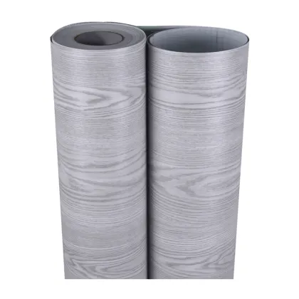 Home Decoration Wood Grain Wallpaper Decoration Interior