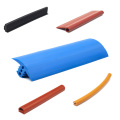 Heat resistant various shape silicone rubber seal strip