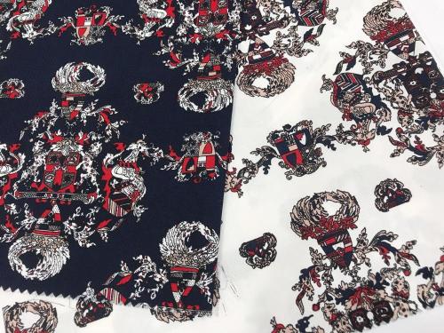 Court Style Cotton Stretch Printing Fabric