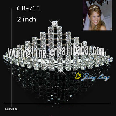 Wholesale Silver Rhinestone Pageant Crowns