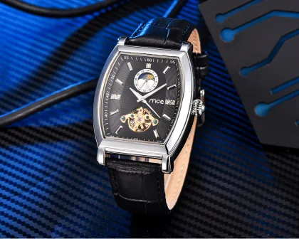 Fashion tag mvmt mechanical men wrist watch