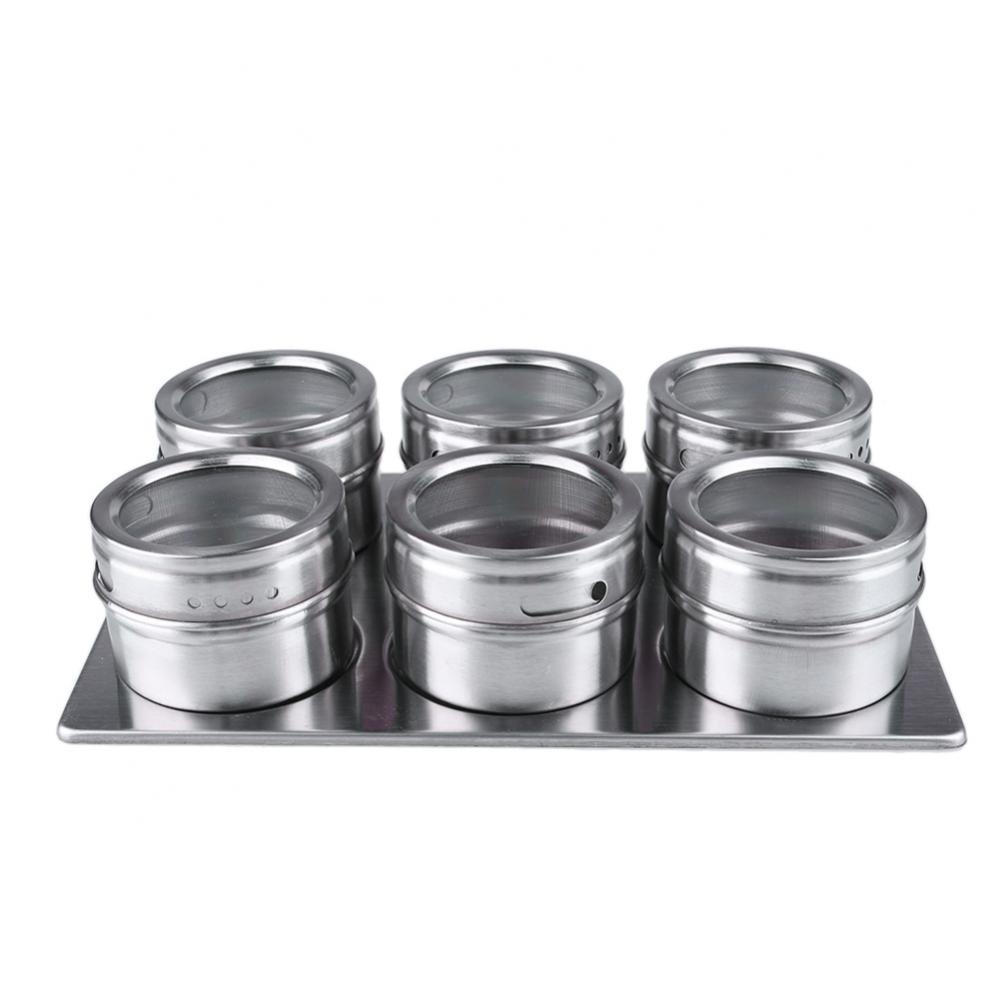 Stainless Steel Spice Canisters Cans