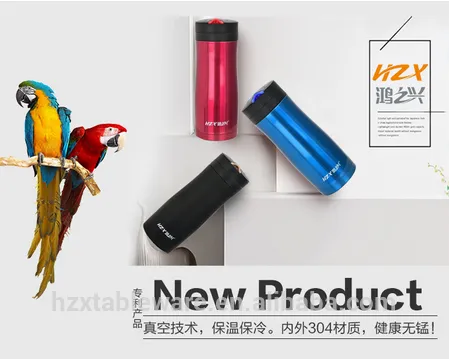 Wide Mouth Wholesale Insulated Flasks Stainless Steel Vacuum Cup