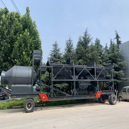 Mobile Concrete Mixing Plant (YHZS75)