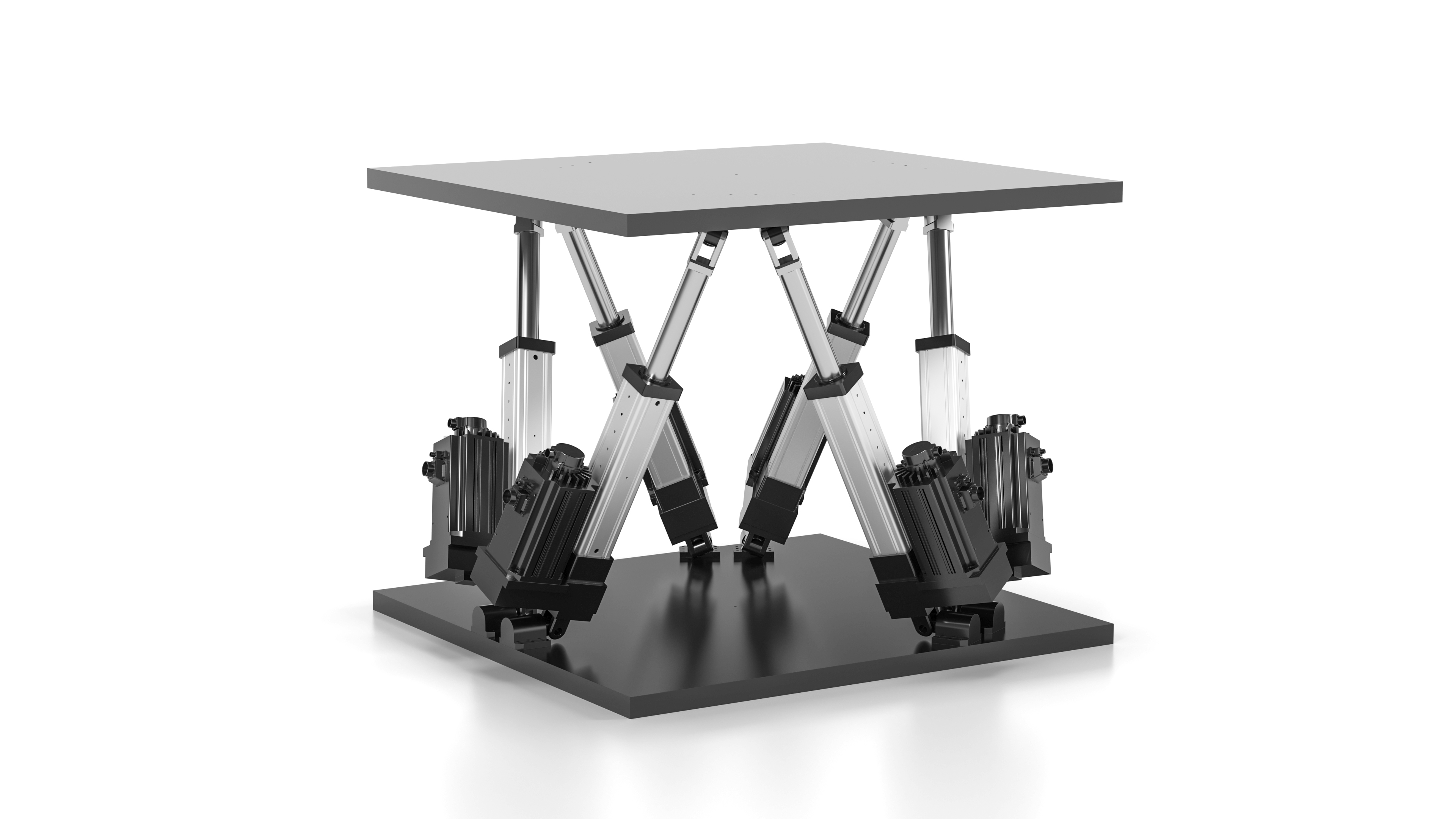 4000KG 6 DOF Flight Simulator Motion Platform