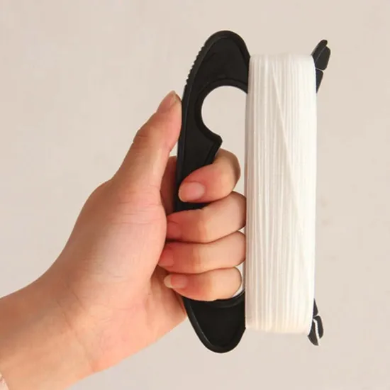 Black Kite Thread Winder with 100 Meters Flying Kite Line D Shape Plastic Kite Line Board Flying Kites Line Outdoor Toys