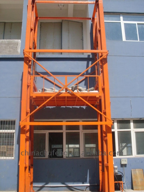 Cargo Lift Platform Warehouse Hydraulic Cylinder Goods Lifting System