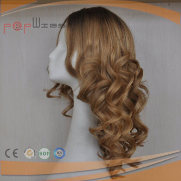 High End Top Quality Blonde Silk Top High End Wig Type Women Wigs