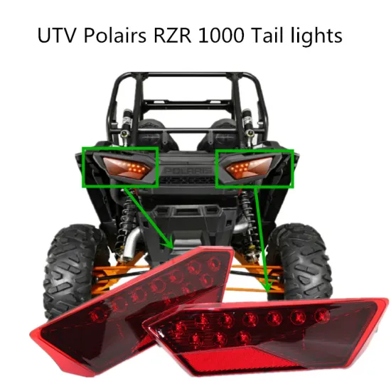 Right & Left Led Tail Light 2015 Polaris RZR, RZR S & RZR 4 900 UTV LED Tail Lights