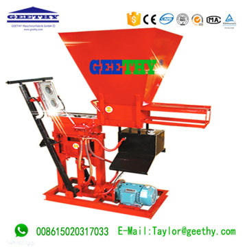 Eco Brava Lego Maunal Clay Soil Interlocking Brick Machine