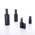 Black straight shoulder spray bottle