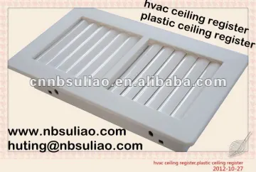 hvac ceiling register,plastic ceiling register
