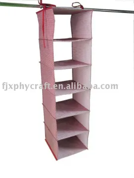 fabric foldable hanging organizer